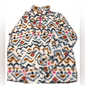 Eddie Bauer fleece pullover. Medium   192W